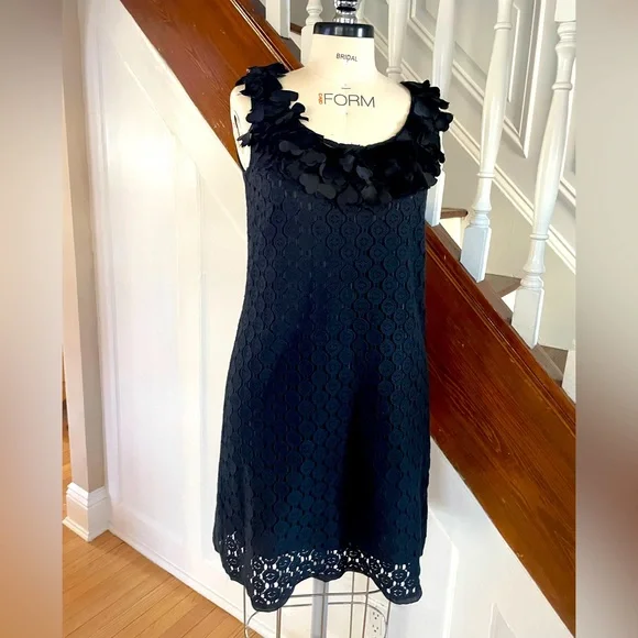 Cynthia Steffe Dresses | Cynthia Steffe Black Embroidery Lace With Silk Appliqu. Excellent Condition | Color: Black | Size: 6 | Pm-65310991's Closet Cynthia Steffe Dresses | Cynthia Steffe Black Embroidery Lace With Silk Appliqu. Excellent Condition | Color: Black | Size: 6 | Pm-65310991's Closet